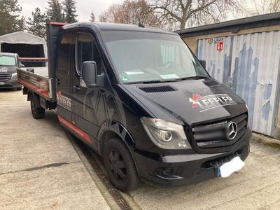 gebraucht Mercedes Sprinter 319 CDI DOKA Pritsche Garantie Mwst ausweisbar