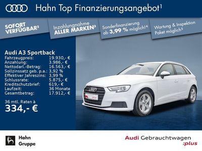 gebraucht Audi A3 Sportback 35TFSI Xenon KlimaA EinparkH S…