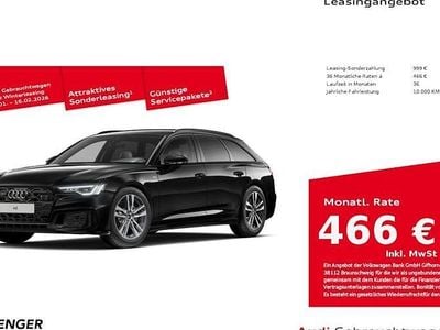 Mythosschwarz Gebraucht 2025 Audi A6 Design Kombi | 55.880 € (Superpreis)