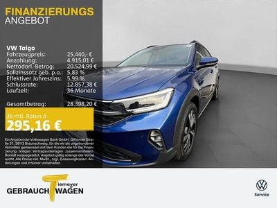Blau Neu 2025 VW Taigo Life SUV | 25.440 € (Superpreis)
