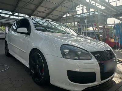 Gebraucht VW Golf VI GTI 170 PS (125 kW) 2009 Weiß Kleinwagen