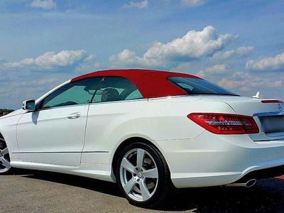 Usata Mercedes E250 Sport 204 CV (150 kW) 2012 Bianco Cabrio