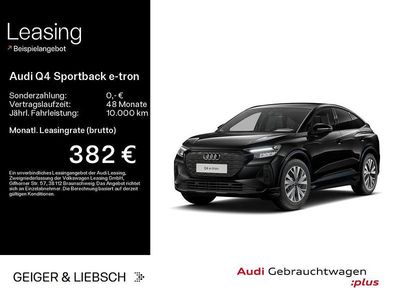 Gebraucht Audi Q4 Sportback e-tron Advanced 210 kW (286 PS) 2025 Schwarz SUV