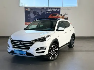 Gebraucht Hyundai Tucson Premium 185 PS (136 kW) 2019 Weiß SUV