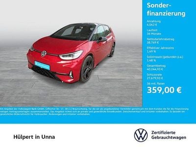 Kings red metallic Gebraucht 2025 VW ID.3 GTX Kleinwagen | 42.811 € (Guter Preis)