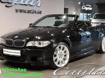 Saphir schwarz metallic Gebraucht 2004 BMW 330 M Sport Cabrio | 32.950 €
