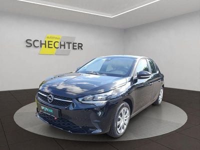 Gebraucht Opel Corsa-e Edition 100 kW (136 PS) 2022 Schwarz metallic (metallic) Kleinwagen