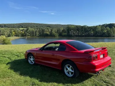 Brugt Ford Mustang 215 HK (158 kW) 1997 Rød Coupe