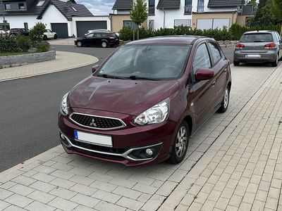 Usata Mitsubishi Space Star 70 CV (51 kW) 2016 Rosso Utilitaria