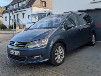 Brugt VW Sharan Highline 150 HK (110 kW) 2016 Blå MPV