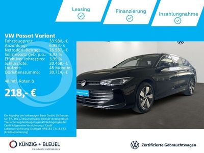 Grenadillschwarz metallic Gebraucht 2024 VW Passat Business Kombi | 36.280 € (Fairer Preis)