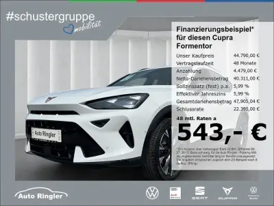 Neu Cupra Formentor 204 PS (150 kW) 2026 Weiss SUV