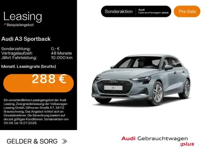 Gebraucht Audi A3 Ambiente 150 PS (110 kW) 2025 Pfeilgrau perleffekt Limousine