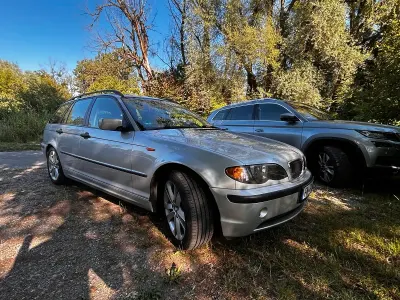 Gebraucht BMW 318 143 PS (105 kW) 2004 Silber Kombi