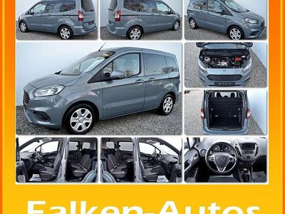 Gebraucht Ford Tourneo Courier 101 PS (74 kW) 2019 Blau Van / Kleinbus
