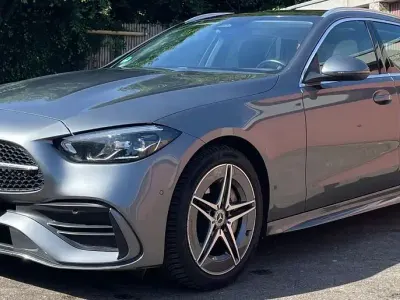 Gebraucht Mercedes C220 200 PS (147 kW) 2021 Schwarz Limousine