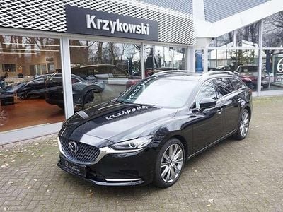 Schwarz Gebraucht 2024 Mazda 6 Takumi-Line Kombi | 31.973 € (Fairer Preis)