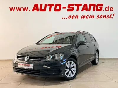 Gebraucht VW Golf VII Trendline 110 PS (80 kW) 2018 Grau Kombi
