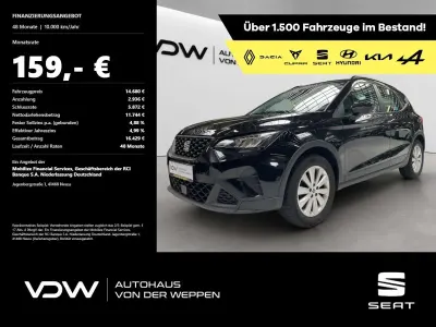 Gebraucht Seat Arona Style 110 PS (80 kW) 2022 Schwarz SUV