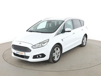 Gebraucht Ford S-MAX Titanium 160 PS (117 kW) 2016 Weiß Van / Kleinbus