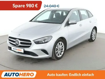 Brugt Mercedes B200 Progressive 163 HK (119 kW) 2019 Sølv MPV