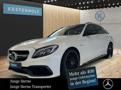 Gebraucht Mercedes C63 AMG AMG 476 PS (350 kW) 2017 Manufaktur diamantweiß bright Kombi