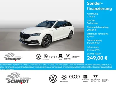Gebraucht Skoda Octavia SportLine 150 PS (110 kW) 2023 Weiß Kombi
