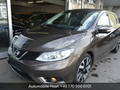 Gebraucht Nissan Pulsar Tekna 110 PS (80 kW) 2016 Braun Kleinwagen