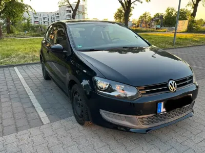 Gebraucht VW Polo 70 PS (51 kW) 2010 Schwarz Kleinwagen