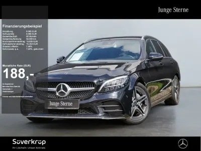 Gebraucht Mercedes C180 AMG 156 PS (114 kW) 2020 Schwarz Limousine