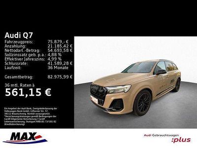 Sakhirgold metallic Gebraucht 2025 Audi Q7 Ambiente SUV | 75.879 € (Teuer)