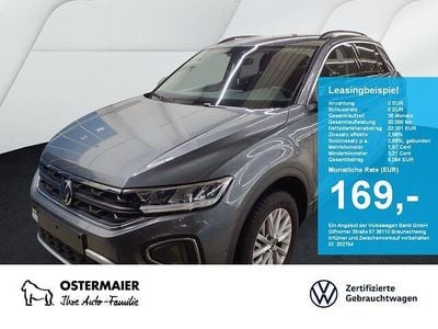 Gebraucht VW T-Roc Life 116 PS (85 kW) 2024 Grau SUV
