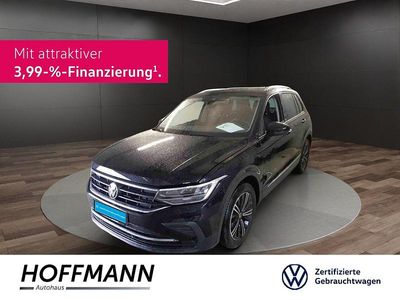 Gebraucht VW Tiguan Active 150 PS (110 kW) 2022 Schwarz SUV