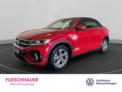 Gebraucht VW T-Roc Cabriolet R-line 150 PS (110 kW) 2025 Rot Cabrio