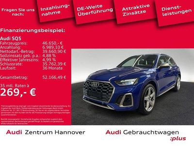 Gebraucht Audi SQ5 Sport 341 PS (250 kW) 2022 Ultrablau metallic SUV