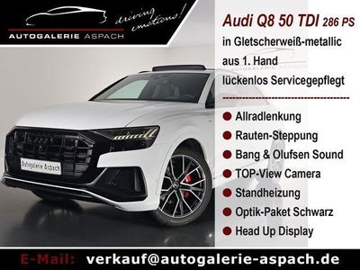 gebraucht Audi Q8 50TDI|OptikP|S-Line|Pano|B&O|Raute|AllradLenk