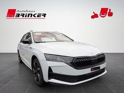 Nuova Skoda Octavia SportLine 150 CV (110 kW) 2025 Bianco Station wagon