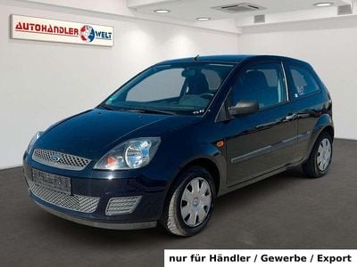 Gebraucht Ford Fiesta Ambiente 60 PS (44 kW) 2007 Blau Kleinwagen