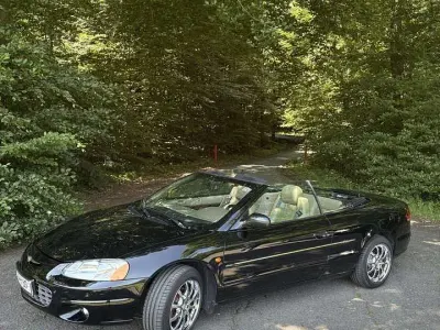 Gebraucht Chrysler Sebring Cabriolet 203 PS (149 kW) 2003 Schwarz Cabrio