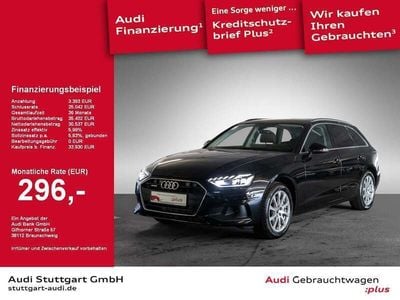 Mythosschwarz metallic Gebraucht 2022 Audi A4 Kombi | 35.430 € (Etwas zu teuer)