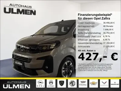 Neu Opel Zafira Life Edition 180 PS (132 kW) 2026 Grau Van / Kleinbus