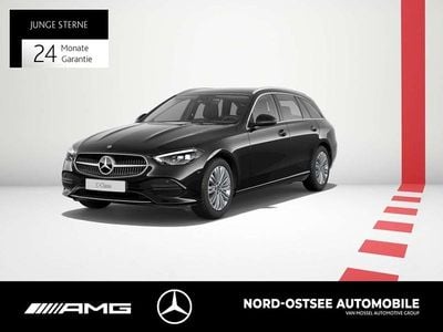 Gebraucht Mercedes C220 Avantgarde 197 PS (144 kW) 2023 Metalliclack obsidianschwarz Kombi
