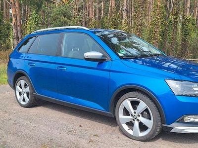Brugt Skoda Fabia Ambition 90 HK (66 kW) 2016 Blå Stationcar