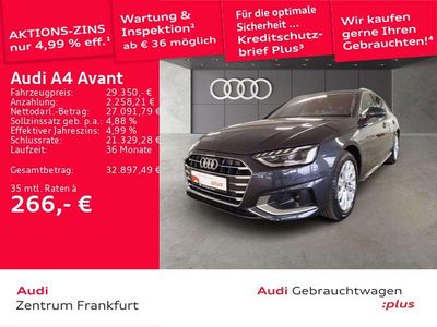 Gebraucht Audi A4 Advanced 163 PS (119 kW) 2023 Grau Kombi