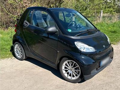 Begagnad Smart ForTwo Cabrio 52 HK (38 kW) 2007 Svart Cab