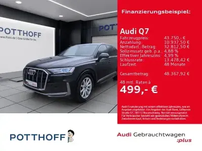 Gebraucht Audi Q7 S-Line 286 PS (210 kW) 2022 Schwarz SUV