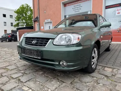 Gebraucht Hyundai Accent GLS 86 PS (63 kW) 2004 Grün Limousine