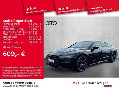 Gebraucht Audi S7 Sportback Ambiente 344 PS (253 kW) 2022 Mythosschwarz metallic Kleinwagen