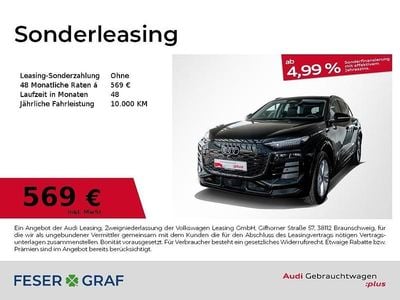Gebraucht Audi Q6 e-tron Ambiente 185 kW (252 PS) 2025 Mythosschwarz metallic SUV