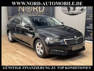 Gebraucht Skoda Superb Ambition 150 PS (110 kW) 2022 Schwarz Kombi